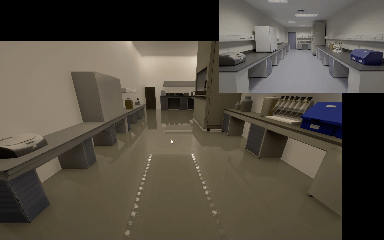 Scene reconstruction example 4